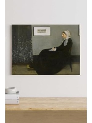 Trendexa (PSTER19164) Whistlers Mother-James Abbott Whistler Sanatsal Kanvas Tablo 50 x 70