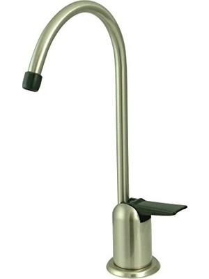 Trendexa Gourmetier K6198 Americana Tek Kollu Su Filtrasyon Musluğu, Fırçalanmış Nikel, 0.25