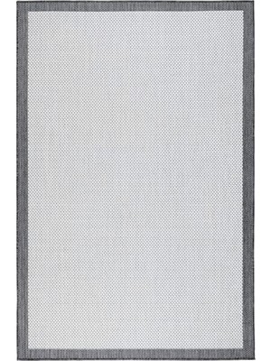 Trendexa Ekru Siyah Sisal Halı 23745A 120 x 180