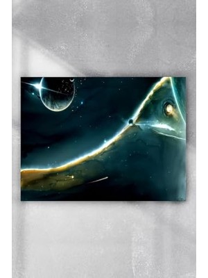 Trendexa (PSTER9196) Uzay Sanatsal Poster (80X115 Cm)