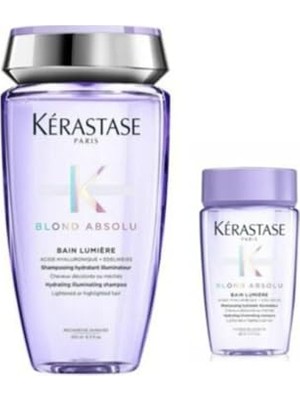 Trendexa Blond Absolu Bain Lumiere Şampuan Seti, 250 ml ve 80 ml