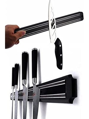 Trendexa Mıknatıslı Paslanmaz Duvar Bıçak Askısı Standı, 55 cm
