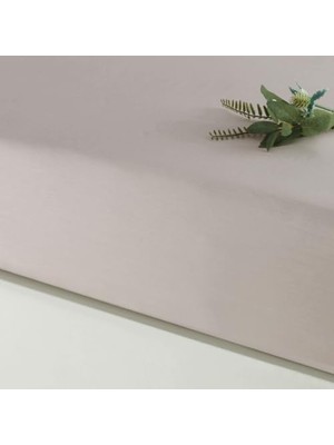 Trendexa Mix&match Pamuk Saten Queen Size Lastikli Çarşaf Taş