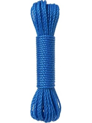 Trendexa 20 Metre Dayanıklı Naylon Çamaşır Ipi, Kalın 3 Mm, Asorti Renk