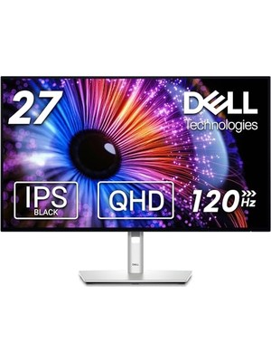 Trendexa Ultrasharp 27 Inç 2560X1440 Qhd IPS Black Technology 16:9 5ms 120Hz 2xdp HDMI Type-C 2 x Thunderbolttm 4 Port, Vesa Hub U2724DE
