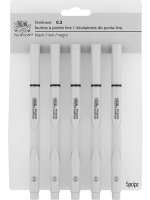 Tr Fineliner, Keten Genişliği - Siyah, 0,3 mm