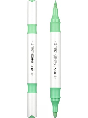 Tr Art-X Çift Uçlu Akrilik Marker Çizim Kalemi Her Yüzeye Uygun Kalıcı Mürekkep 1-6 mm Uç Ka