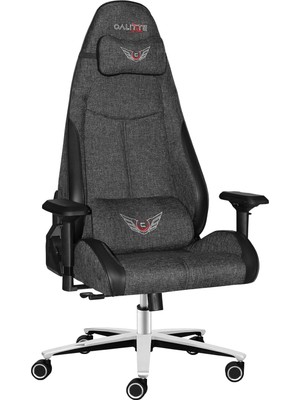 Tr Sporte Srt Ultra Premium Oyuncu Koltuğu Konforlu Kumaş Gaming Koltuk (Gri)
