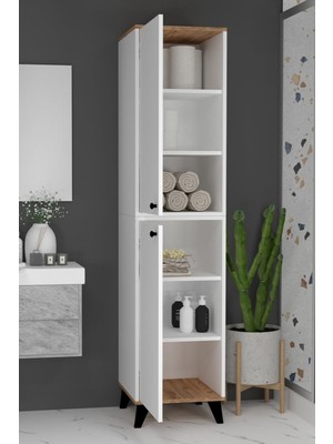 Tr Balım Iki Kapaklı Modern Banyo Dolabı