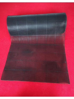 Tr Pvc Kare Paspas 90 x 50 cm Siyah Banyo Kaymaz Yer Zemin Matı