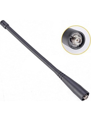 Trendexa Uv-82, Uv-5r ve Gt-3 Için Orjinal Telsiz Anteni 17 cm Çif Bant 136-174MHZ&400-520MHZ Dişi