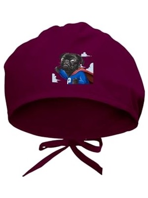 Trendexa Super Pug Baskılı Cerrahi Bone