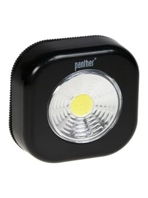 Trendexa PT-1114 Dolap Içi Kare Siyah Cob LED Lamba