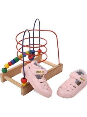 Tr Şrbb 4797 Kız Bebek Ortopedik Ilk Adım Ayakkabısı Pudra