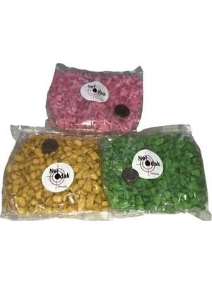 Trendexa Dekoratif Vazo Taşı Renkli Vazo Taşı 3 Paket Renkli Dekoratif Taş Çakıl Taşı Küllük Taşı (2 Kilogrm)