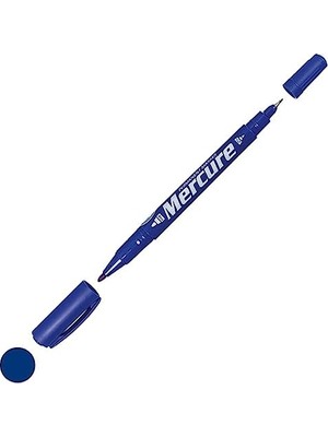 Trendexa Mercure CD Kalemi Çift Uçlu 0.5-1 mm Kırmızı