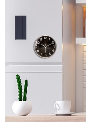 Trendexa Kiely Oscurita Mıknatıslı Buzdolabı Saati 11 Cm, Magnetli Mini Mutfak Saati, Metal Yüzeylere Uyumlu Kompakt Saat