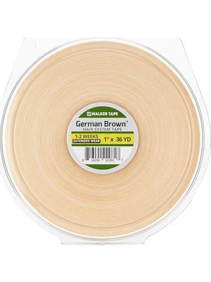 Trendexa German Brown Rulo Protez Saç Bandı, 12 Yds (2.5 cm x 11 M), 36 Yd