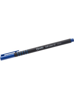 Tr Caretta Soft Liner 55 Fineliner Kalem, Koyu Mavi, 0.4 mm