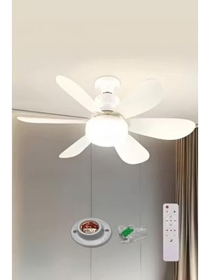 Trendexa LED Işıklı, Uzaktan Kumandalı Tavan Vantilatörü