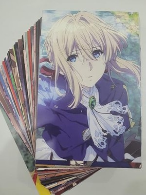 Trendexa 80 Adet Anime Kadın Yüzü Duvar Kolaj Kiti; Yüzler ve Gözler Poster Seti, Kawaii Anime Kolaj Kartları, Kuşe Kağıt 350 G, 10X15 Cm, Yüksek Kaliteli Duvar Dekorasyonu, Kutulu Ambalaj