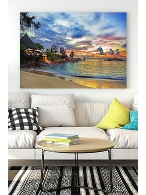 Trendexa (PSTER17816) Seyşeller Manzara Kanvas Tablo 40 x 60