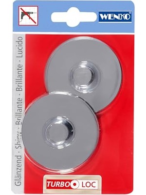 Trendexa Turbo-Loc® Adaptörü, Delmeden Sabitleme Için, Krom
