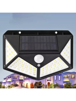 Tr Tech Solar Güneş Enerjili Hareket Sensörlü Duvar Bahçe Karavan Kamp Lambası LED Solar Lamba