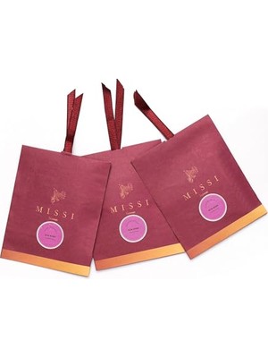Trendexa 3 Adet New Baby Kokulu Zarf Seti (Bordo)