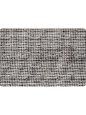 Trendexa Ultra Ince Iç Mekan Kapı Paspası Mutfak Paspası, Düşük Profilli Lekeye Dayanıklı Kaymaz, Makinede Yıkanabilir, 24" x 35", Gri