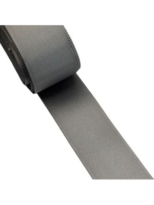 Trendexa Grogren Kurdele 4 cm x 10 mt Koyu Gri