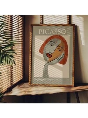 Trendexa Picasso Çerçevesiz Poster; Modern Dekoratif Çerçevesiz Poster, Tablo, Picasso, 40 x 50
