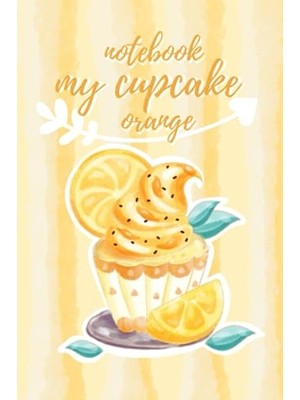 Trendexa Notebook My Cupcake: Orange: Delicious Birthday Cake