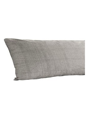 Trendexa Gri 40X120 cm Ranforce Yan Yatış Yastık Kılıfı AT7569