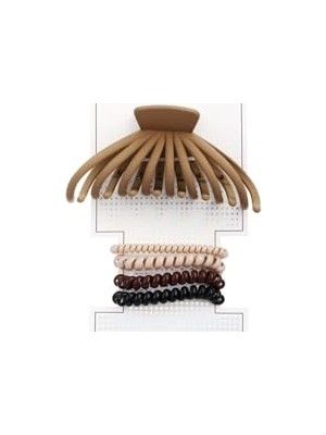 Trendexa Spiral Lastikli Toka Seti (5 Adet)
