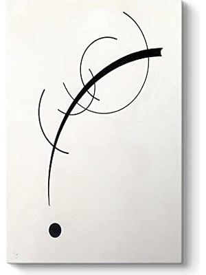 Trendexa Wassily Kandinsky Geometrik Eğrilerin Eşlik Eden Sesi Tablosu 100 x 140