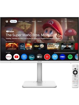 Trendexa 27 Modern MD272UPSW; Kurumsal Monitör, Uhd, 16:9 Flat, Ips, 60HZ, 1ms Adaptive-Sync, Pivot, Beyaz
