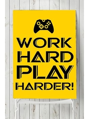 Trendexa Tasarım Gamer Oyun Poster 4 PSTER21514 (40X60 Cm)