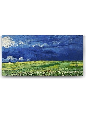 Trendexa 80X40 cm Vincent Van Gogh Thunderclouds Sanat Tablosu