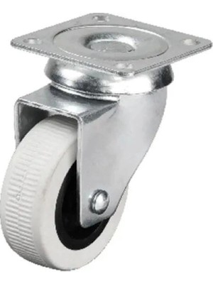 Marsilyan™- 331 - 50X20 mm Çift Bilyalı Tablalı Teker 4 Adet