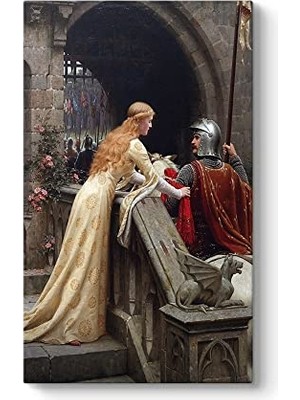 Trendexa Edmund Blair Leighton, Tanrı Korusun Tablosu 30 x 50