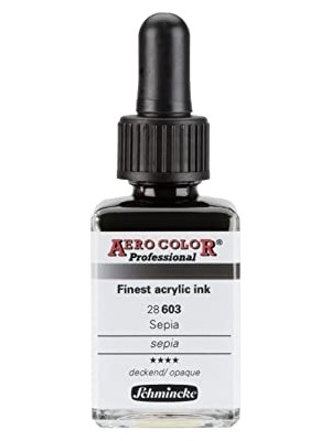 Trendexa Aero Color Professional Akrilik Airbrush Mürekkebi 28 ml 603 Sepia