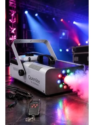 Trendexa QL-2200 Dmx Rgb Sis Makinası 2200 Wattı Dmx Kontrollü LED Işıklı