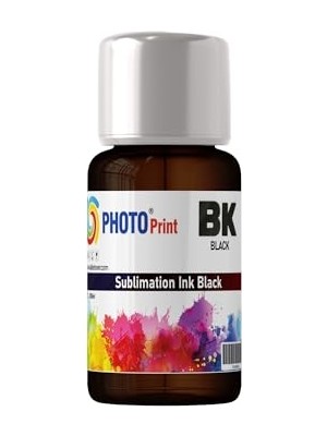 Trendexa L605 Uyumlu Bk Siyah Sublimasyon Transfer Baskı Mürekkebi, 100 Ml, KLT-03252
