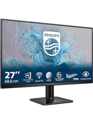 Trendexa 27E2N1500L Wqhd IPS Monitör; 75Hz, 4ms, Hdr, HDMI ve Dp, Adaptive-Sync, Vesa