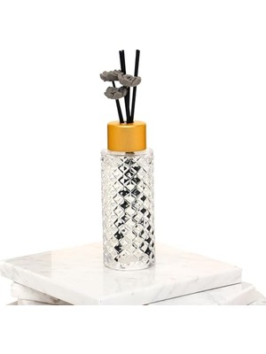 Trendexa 230 ml Kristal Cam Şişe Dark Amber Oda Kokusu