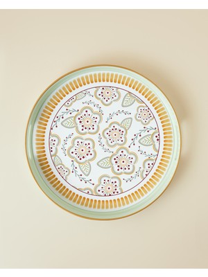English Home Nostalgic Serenity Tepsi 33 cm Yeşil