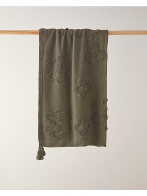 English Home Luxwrap Koltuk Şalı 130X170 cm Yağ Yeşili