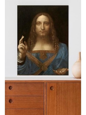 Trendexa (PSTER20163) Salvator Mundi, Vinci Sanatsal Poster 30 x 40