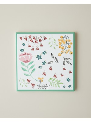 English Home Rustic Flowers Seramik Nihale 16 cm Pembe - Sarı